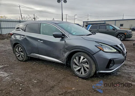 2021 Nissan Murano Sl from USA, damaged, VIN 5N1AZ2CS9MC128076
